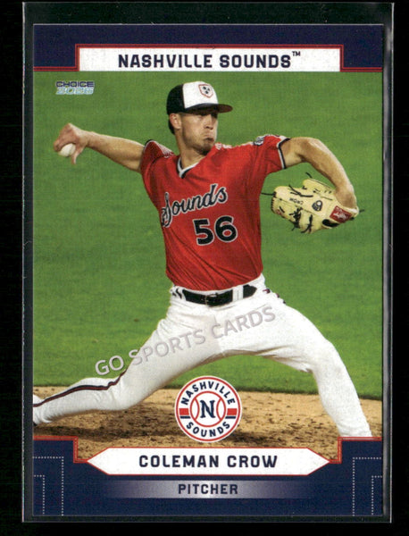 2026 Nashville Sounds Coleman Crow