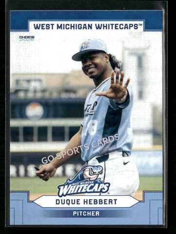 2026 West Michigan Whitecaps Duque Hebbert