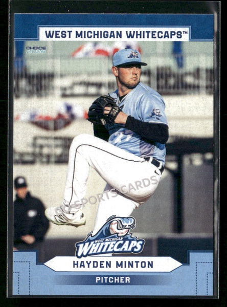 2026 West Michigan Whitecaps Hayden Minton