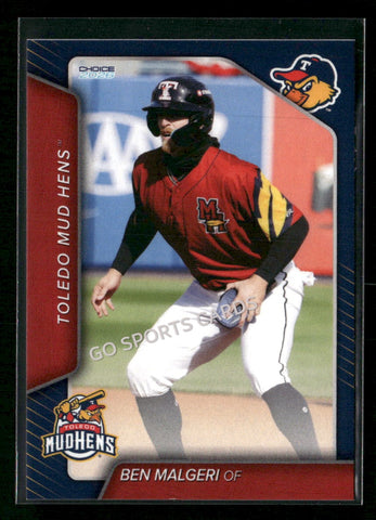 2026 Toledo Mud Hens Ben Malgeri