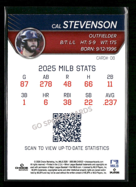 2026 Toledo Mud Hens Cal Stevenson