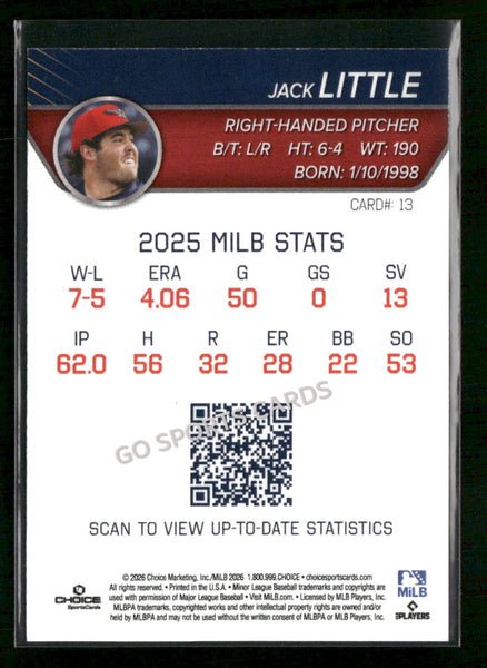2026 Toledo Mud Hens Jack Little