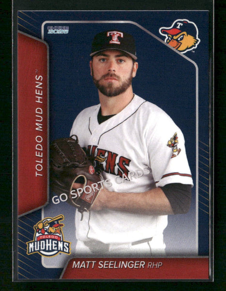 2026 Toledo Mud Hens Matt Seelinger