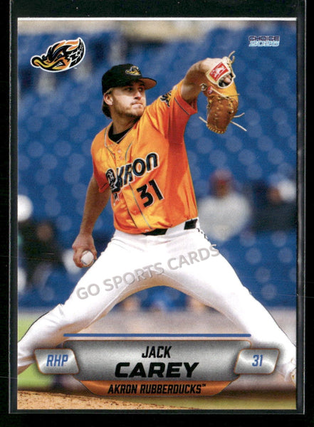 2026 Akron RubberDucks Jack Carey