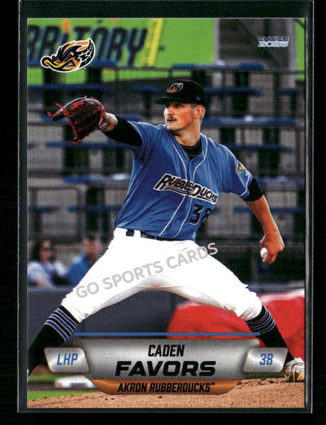 2026 Akron RubberDucks Caden Favors