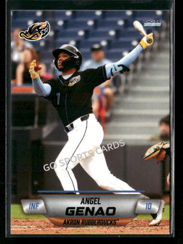 2026 Akron RubberDucks Angel Genao