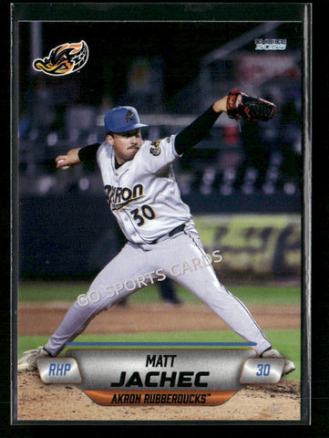 2026 Akron RubberDucks Matt Jachec
