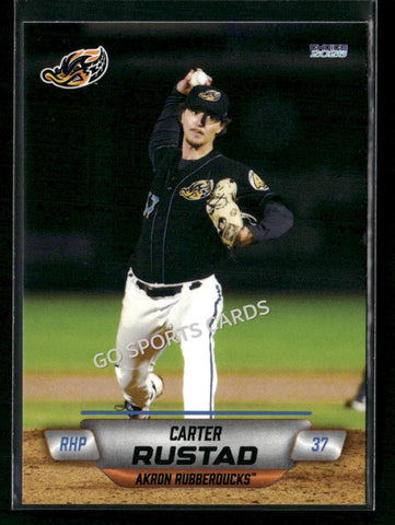 2026 Akron RubberDucks Carter Rustad