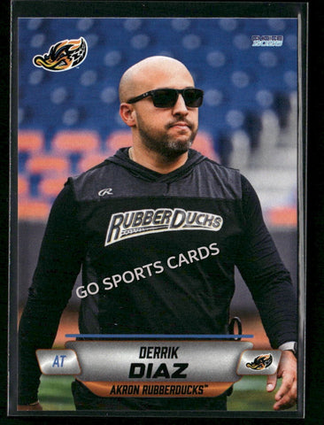 2026 Akron RubberDucks Derrik Diaz