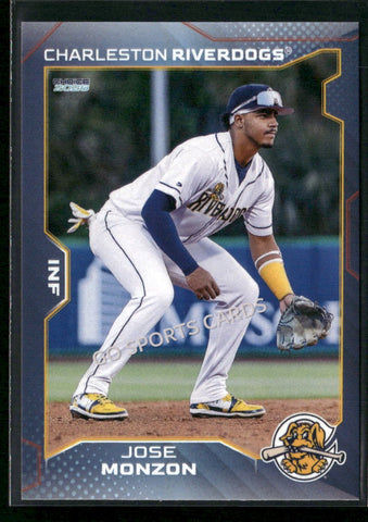 2026 Charleston RiverDogs Jose Monzon