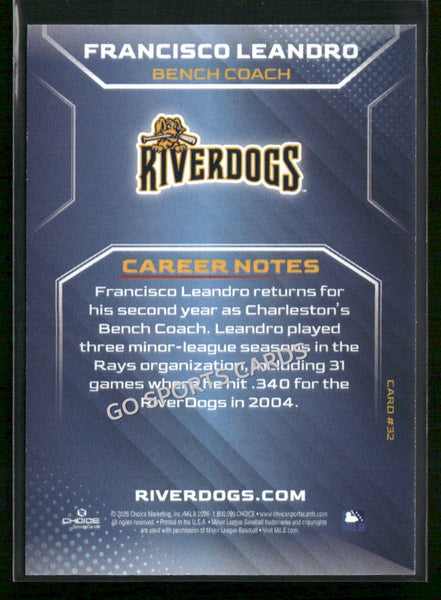2026 Charleston RiverDogs Francisco Leandro