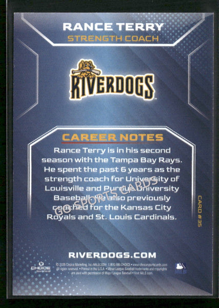 2026 Charleston RiverDogs Rance Terry