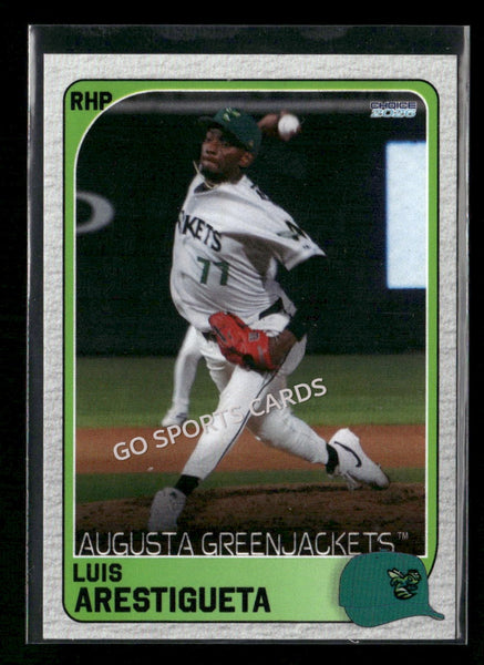 2026 Augusta GreenJackets Luis Arestigueta