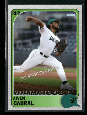 2026 Augusta GreenJackets Aiven Cabral