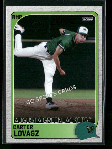 2026 Augusta GreenJackets Carter Lovasz
