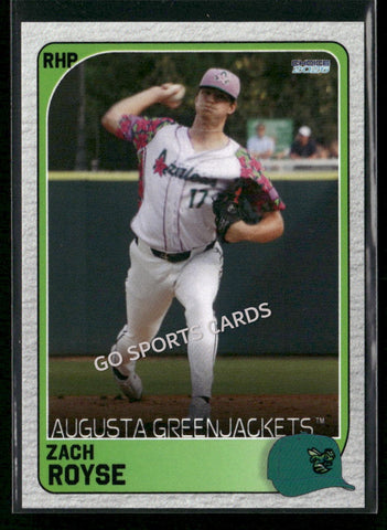 2026 Augusta GreenJackets Zach Royse