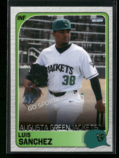 2026 Augusta GreenJackets Luis Sanchez