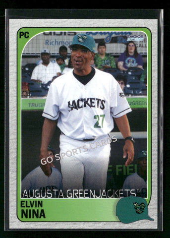 2026 Augusta GreenJackets Elvin Nina