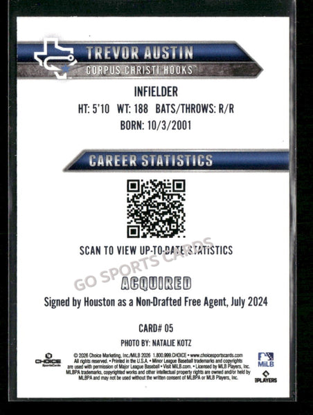2026 Corpus Christi Hooks Trevor Austin