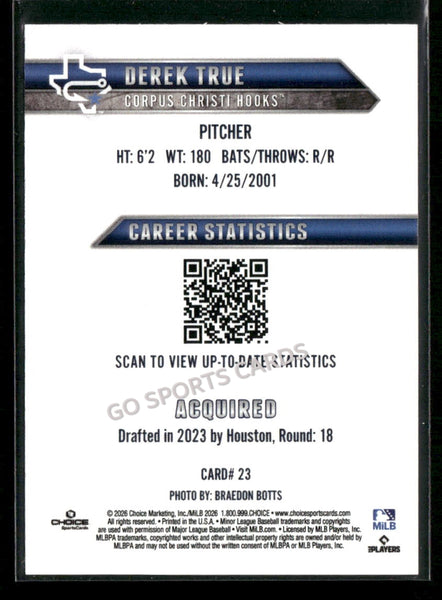 2026 Corpus Christi Hooks Derek True