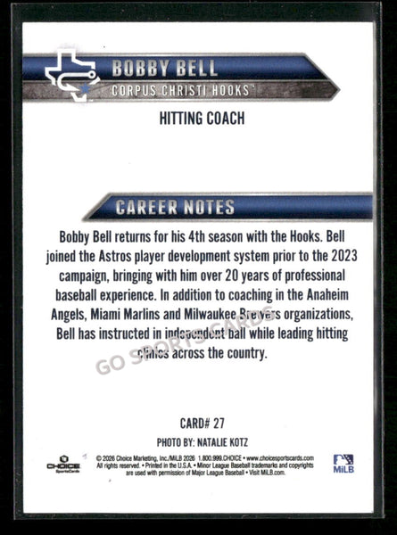 2026 Corpus Christi Hooks Bobby Bell