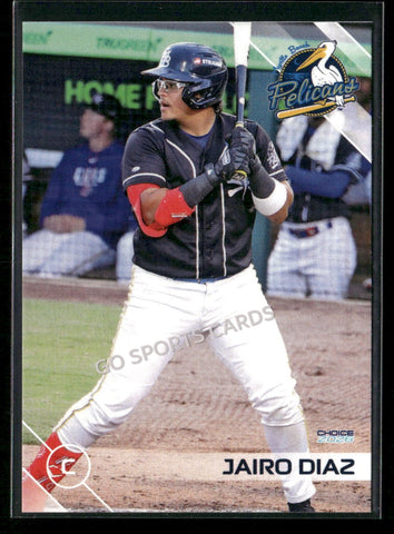 2026 Myrtle Beach Pelicans Jairo Diaz