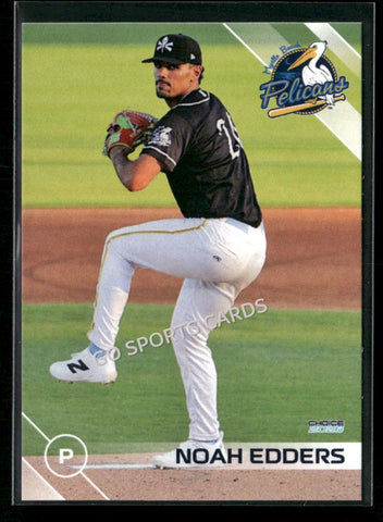 2026 Myrtle Beach Pelicans Noah Edders