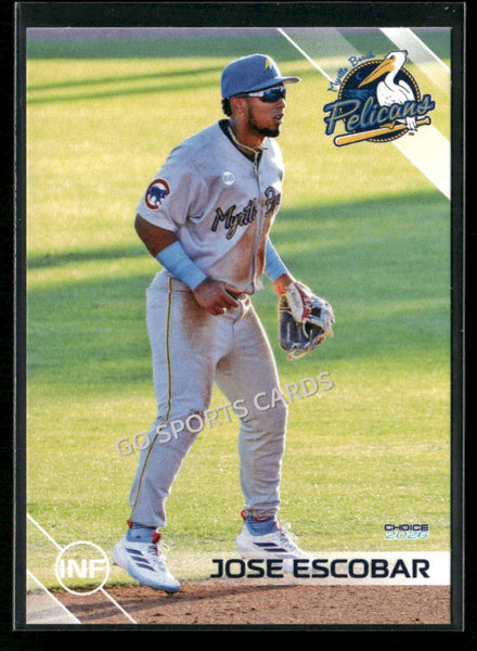 2026 Myrtle Beach Pelicans Jose Escobar