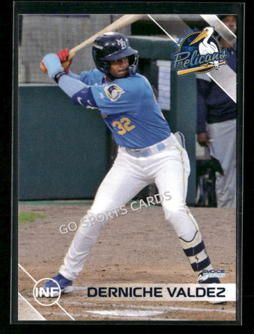 2026 Myrtle Beach Pelicans Derniche Valdez