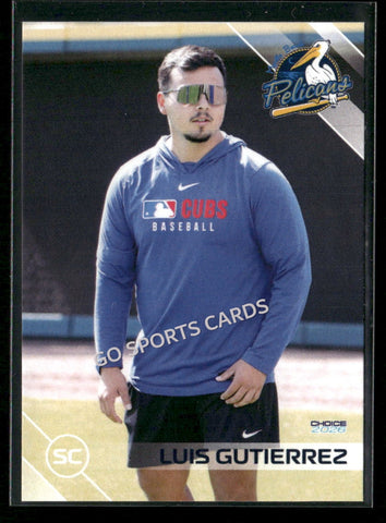 2026 Myrtle Beach Pelicans Luis Gutierrez