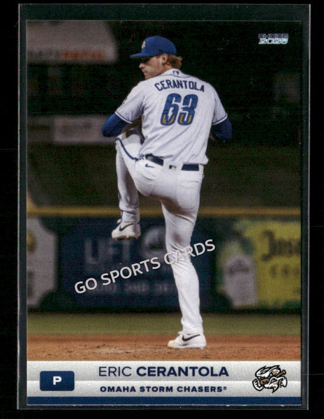 2026 Omaha Storm Chasers Eric Cerantola