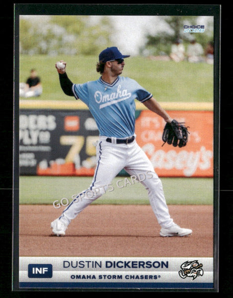 2026 Omaha Storm Chasers Dustin Dickerson