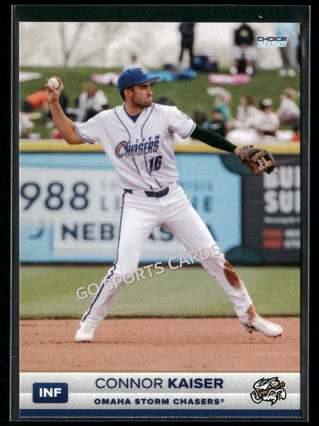 2026 Omaha Storm Chasers Connor Kaiser