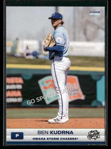 2026 Omaha Storm Chasers Ben Kudrna