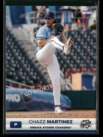 2026 Omaha Storm Chasers Chazz Martinez