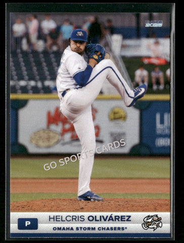 2026 Omaha Storm Chasers Helcris Olivarez