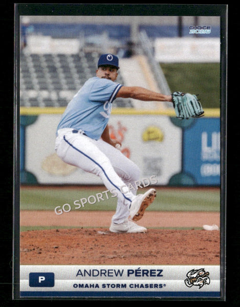 2026 Omaha Storm Chasers Andrew Perez