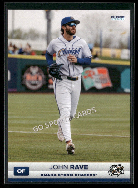 2026 Omaha Storm Chasers John Rave
