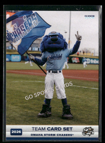 2026 Omaha Storm Chasers Stormy Mascot Checklist