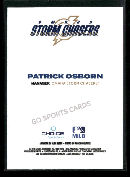 2026 Omaha Storm Chasers Patrick Osborn