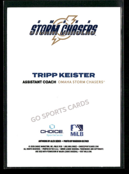 2026 Omaha Storm Chasers Tripp Keister