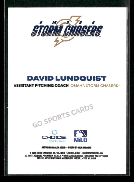 2026 Omaha Storm Chasers David Lundquist