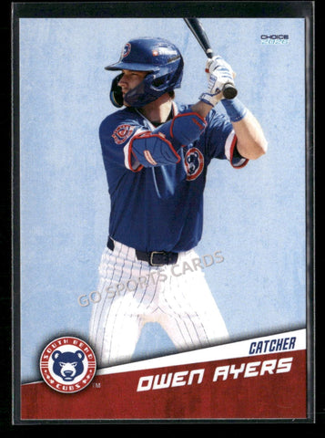 2026 South Bend Cubs Owen Ayers