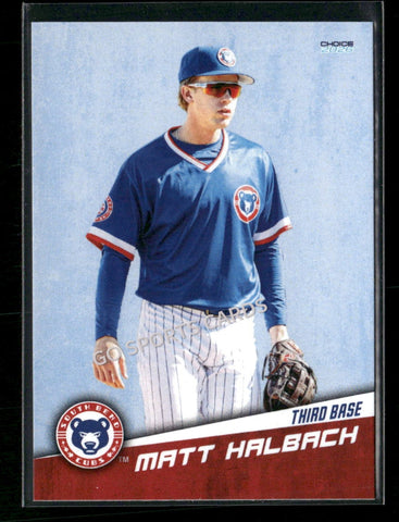 2026 South Bend Cubs Matt Halbach