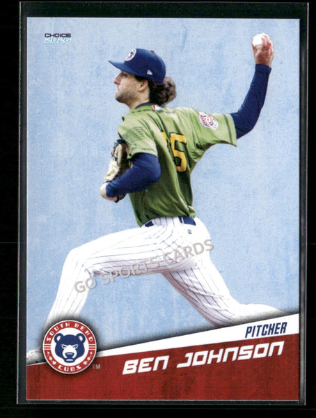 2026 South Bend Cubs Ben Johnson