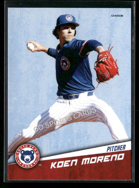 2026 South Bend Cubs Koen Moreno