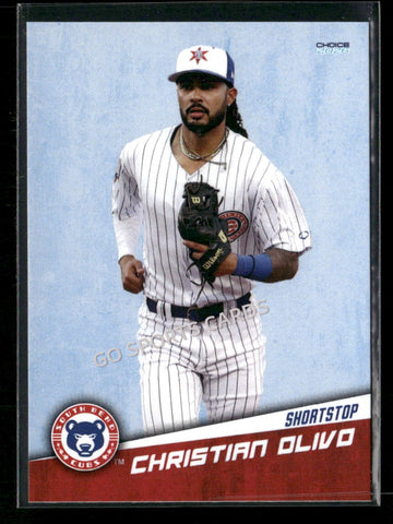 2026 South Bend Cubs Christian Olivo