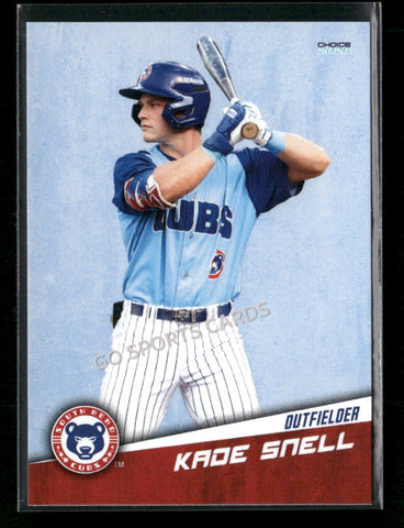 2026 South Bend Cubs Kade Snell