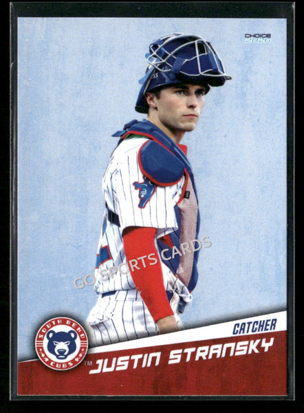 2026 South Bend Cubs Justin Stransky