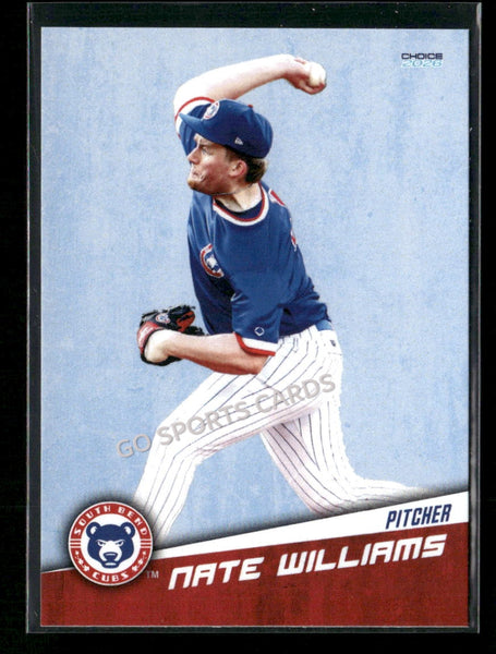 2026 South Bend Cubs Nate Williams